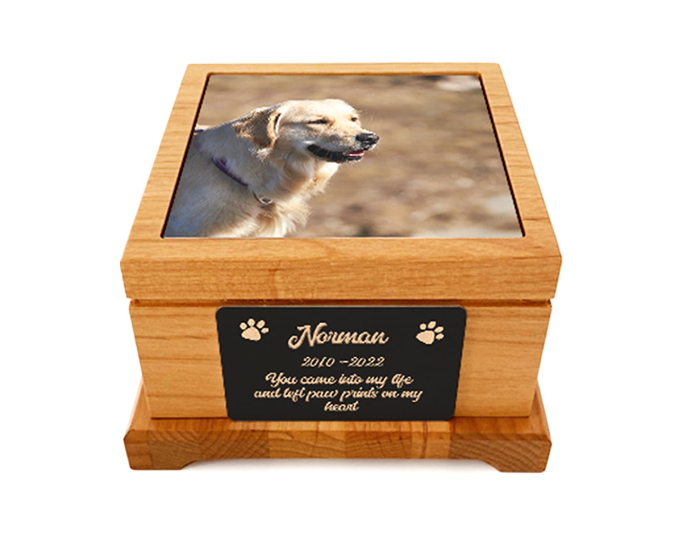 Personalized Pet Urns - For Your Pet's with Custom Photo Tributes
