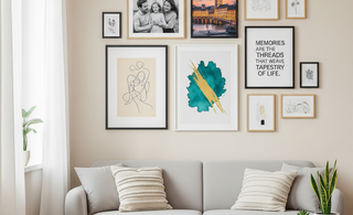 How to Create a Gallery Wall at Home - Smile Art Design
