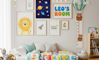 Fun Posters and Prints for Kid’s Room Deco - Smile Art Design