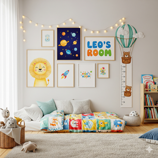 Fun Posters and Prints for Kid’s Room Deco - Smile Art Design