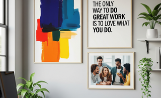 Inspirational Printed Products for Office Decoration - Smile Art Design