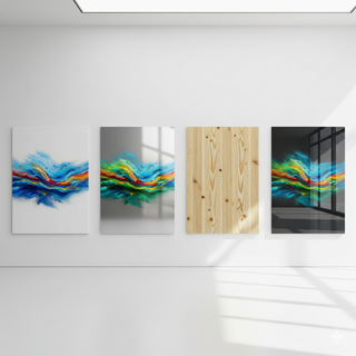 Printing on Canvas, Metal, Wood & Glass - Smile Art Design