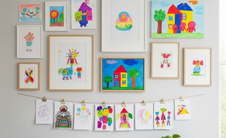 Make Kids’ Art Last at Home - Smile Art Design