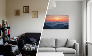 Prints to Make Small Rooms Larger - Smile Art Design