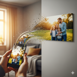 Custom Photo-Printed Canvas Models & Unique Wall Art - Smile Art Design