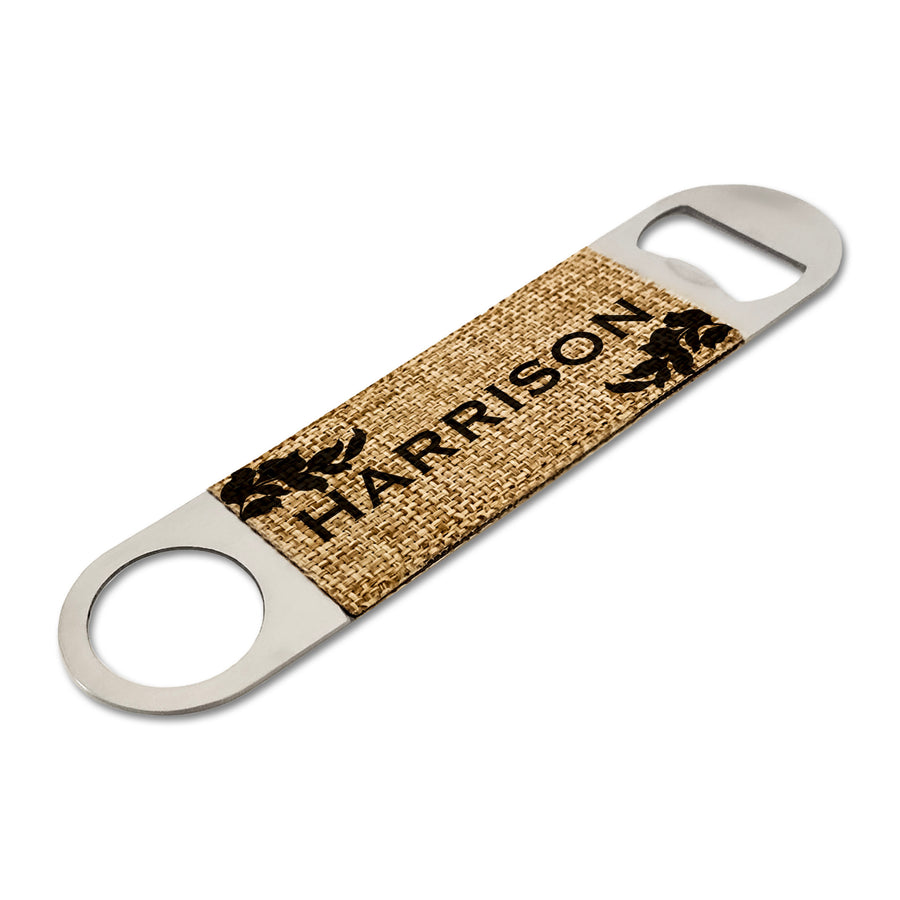 Customized Personalized Coaster in bulk Burlap Vintage Rustic Home décor