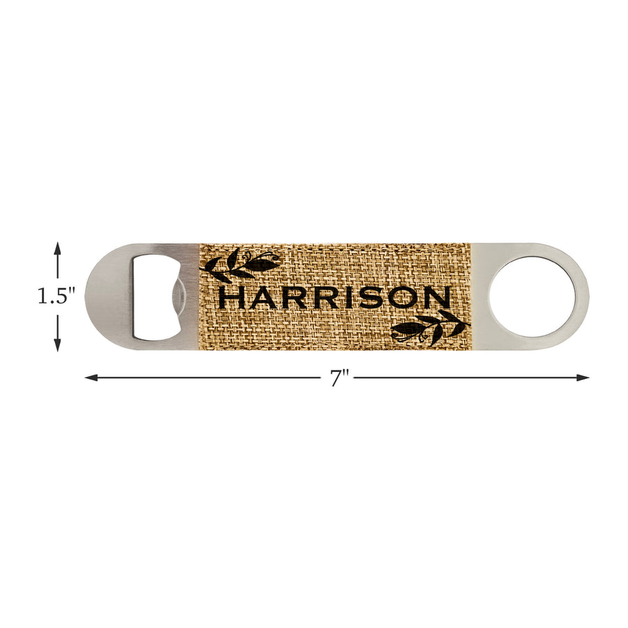 Customized Personalized Coaster in bulk Burlap Vintage Rustic Home décor