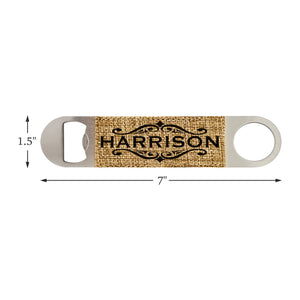 Customized Personalized Coaster in bulk Burlap Vintage Rustic Home décor