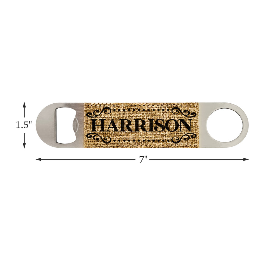 Customized Personalized Coaster in bulk Burlap Vintage Rustic Home décor