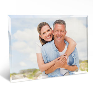 Custom Photo on Glass Personalized Photo on Glass Print Gift