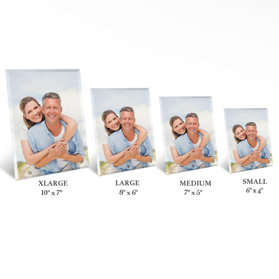 Custom Photo on Glass Personalized Photo on Glass Print Gift