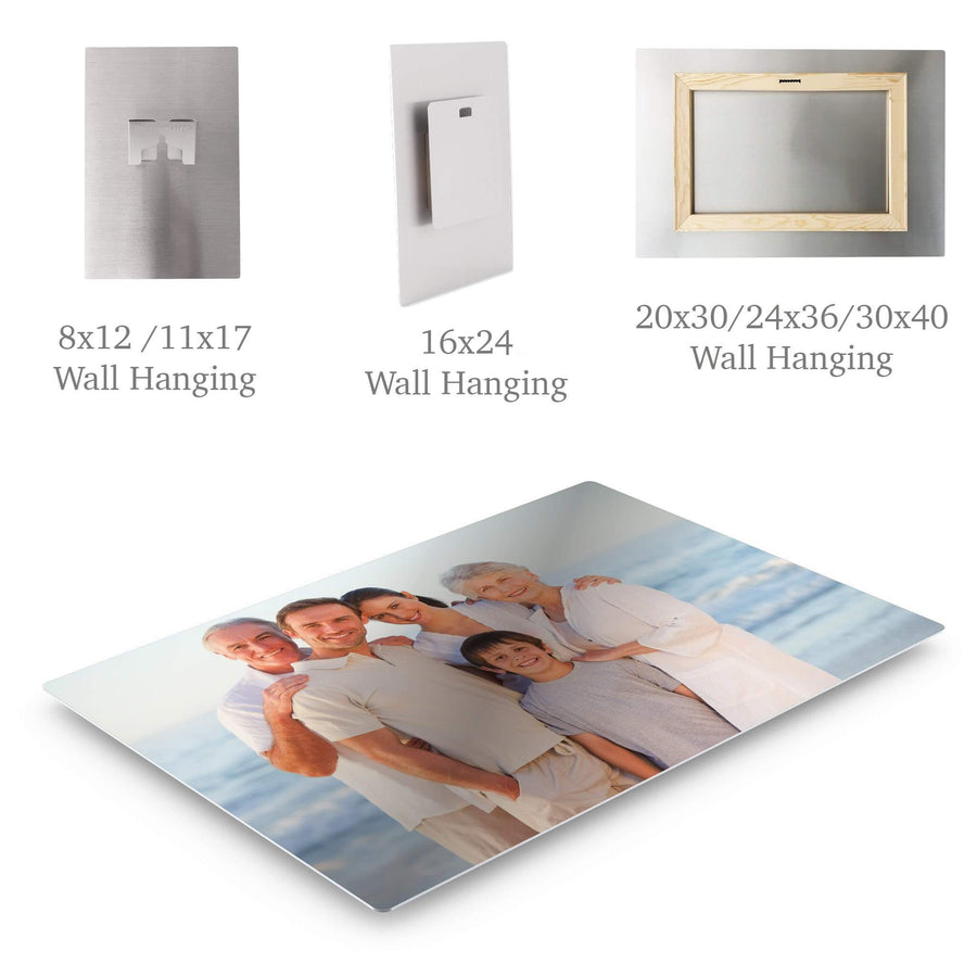 Custom Canvas Photo Print, Custom Canvas Metal Print, Personalized Picture