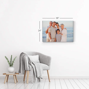 Custom Canvas Photo Print, Custom Canvas Metal Print, Personalized Picture