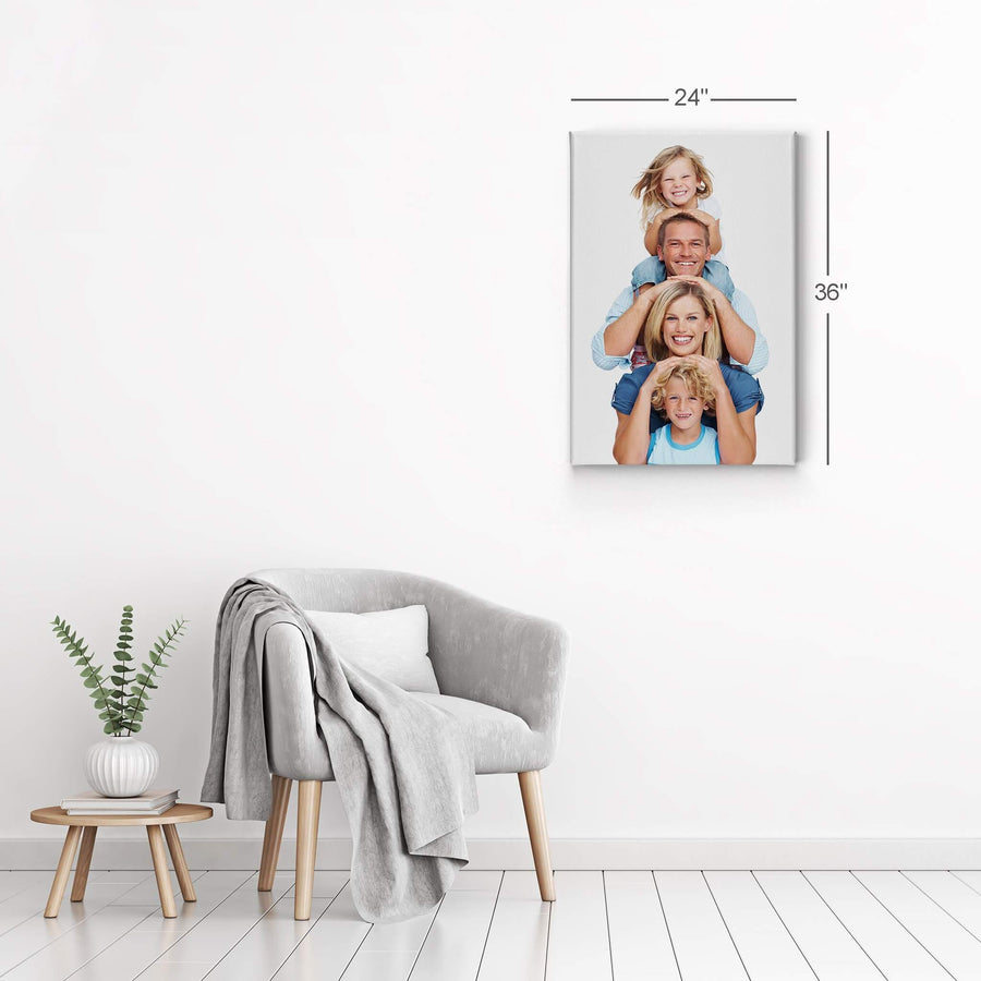 Custom Canvas Photo Print, Custom Canvas Metal Print, Personalized Picture