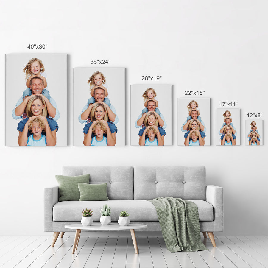 Custom Canvas Photo Print, Custom Canvas Metal Print, Personalized Picture