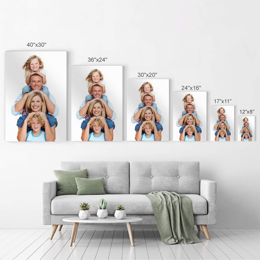 Custom Canvas Photo Print, Custom Canvas Metal Print, Personalized Picture