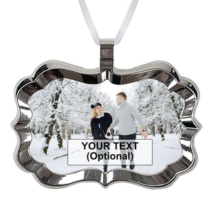  Custom Christmas Picture Ornament
