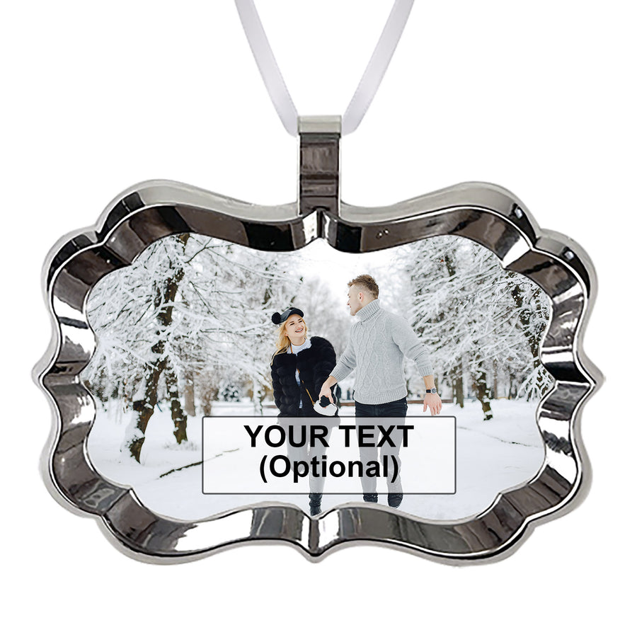  Custom Christmas Picture Ornament