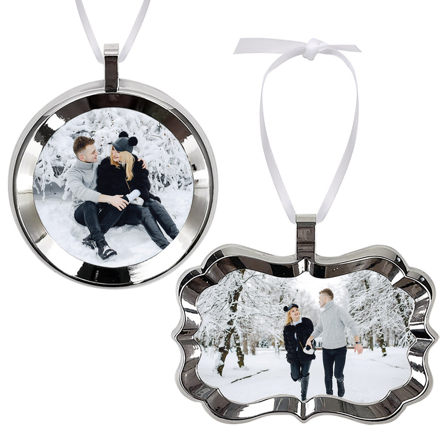  Custom Christmas Picture Ornament