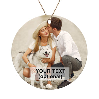  Custom Christmas Picture Ornament