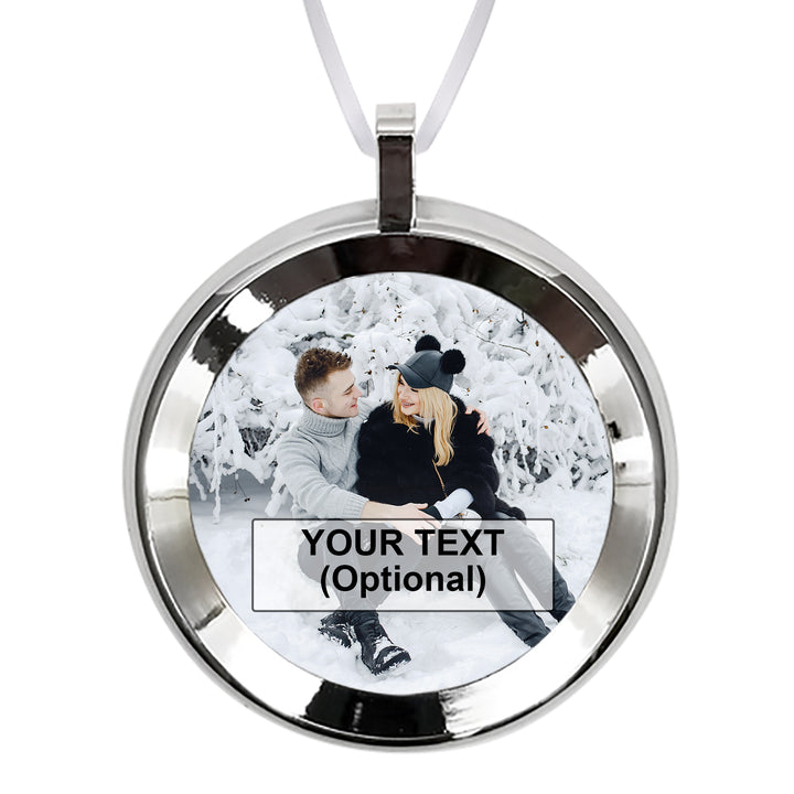  Custom Christmas Picture Ornament