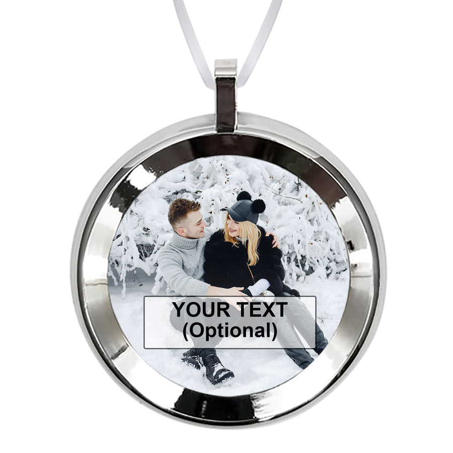  Custom Christmas Picture Ornament