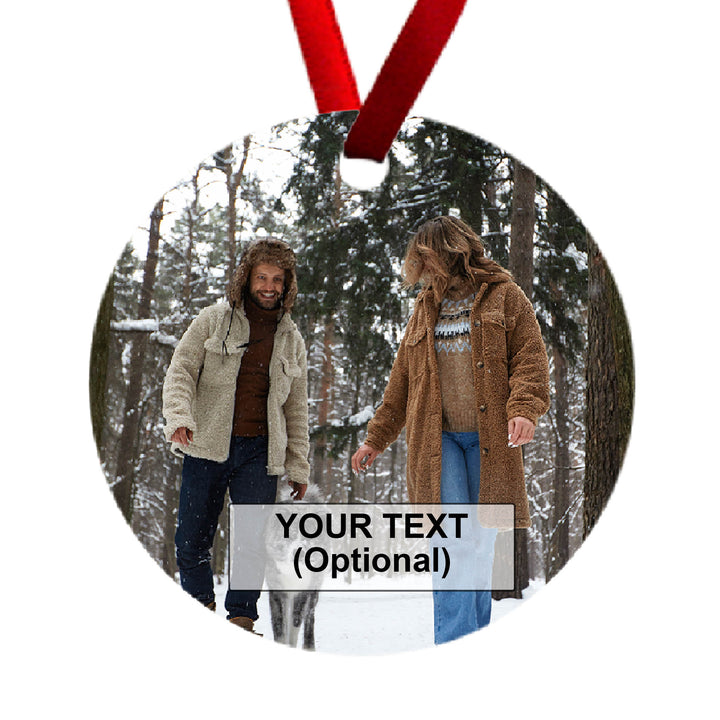  Custom Christmas Picture Ornament