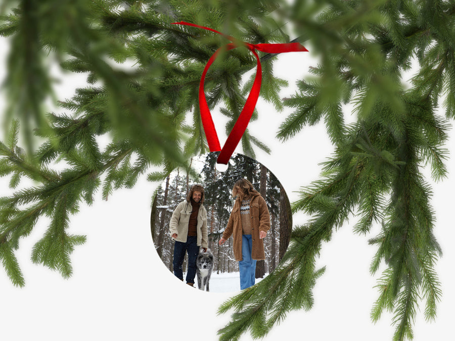  Custom Christmas Picture Ornament