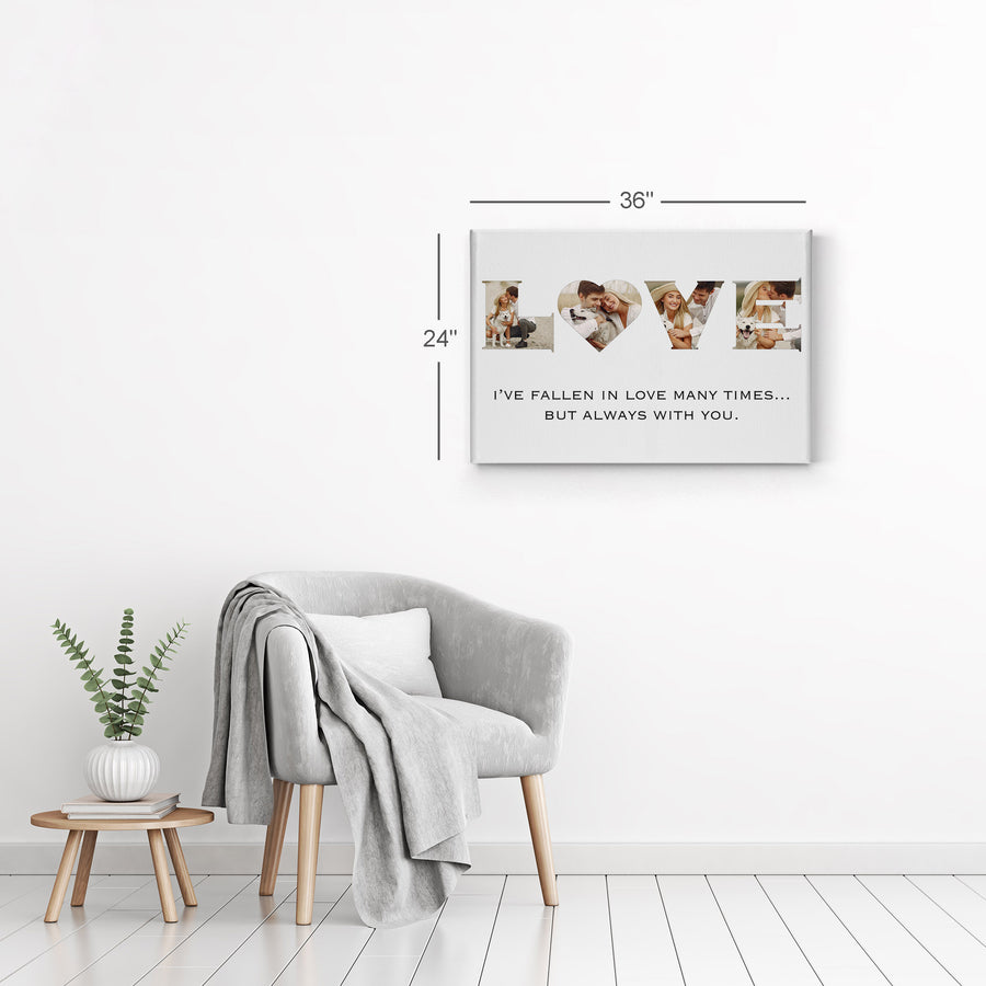 Custom Photo Collage Personalized Wall Art