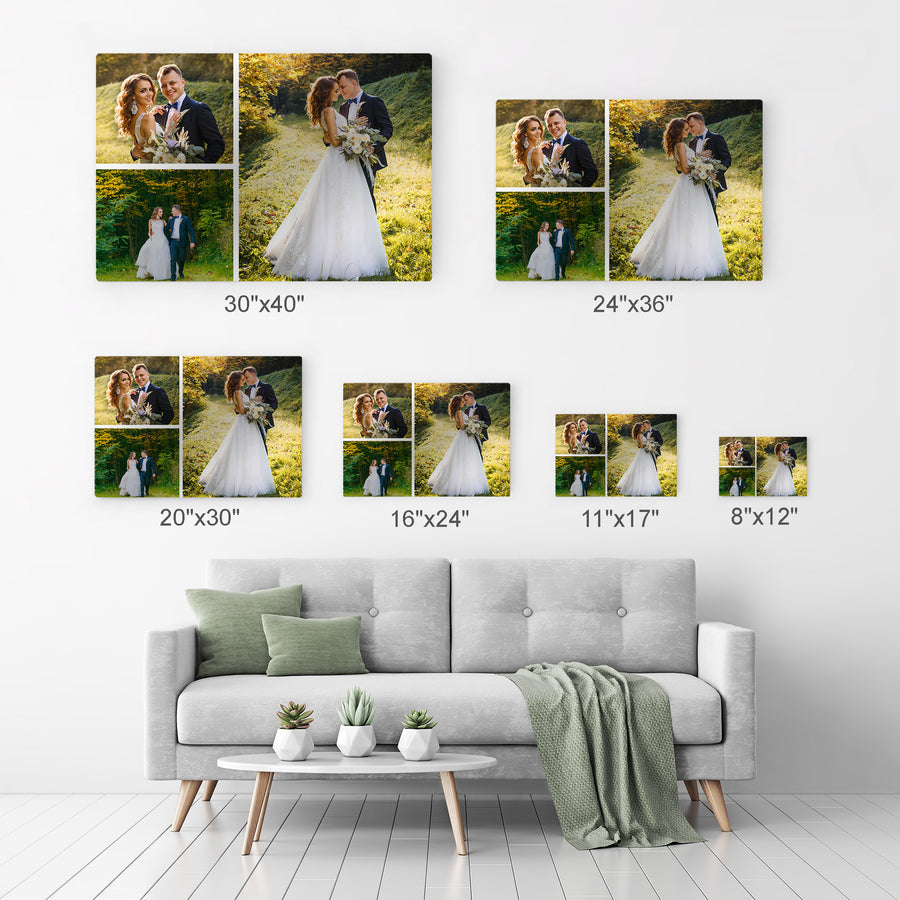 Custom Photo Collage Personalized Wall Art