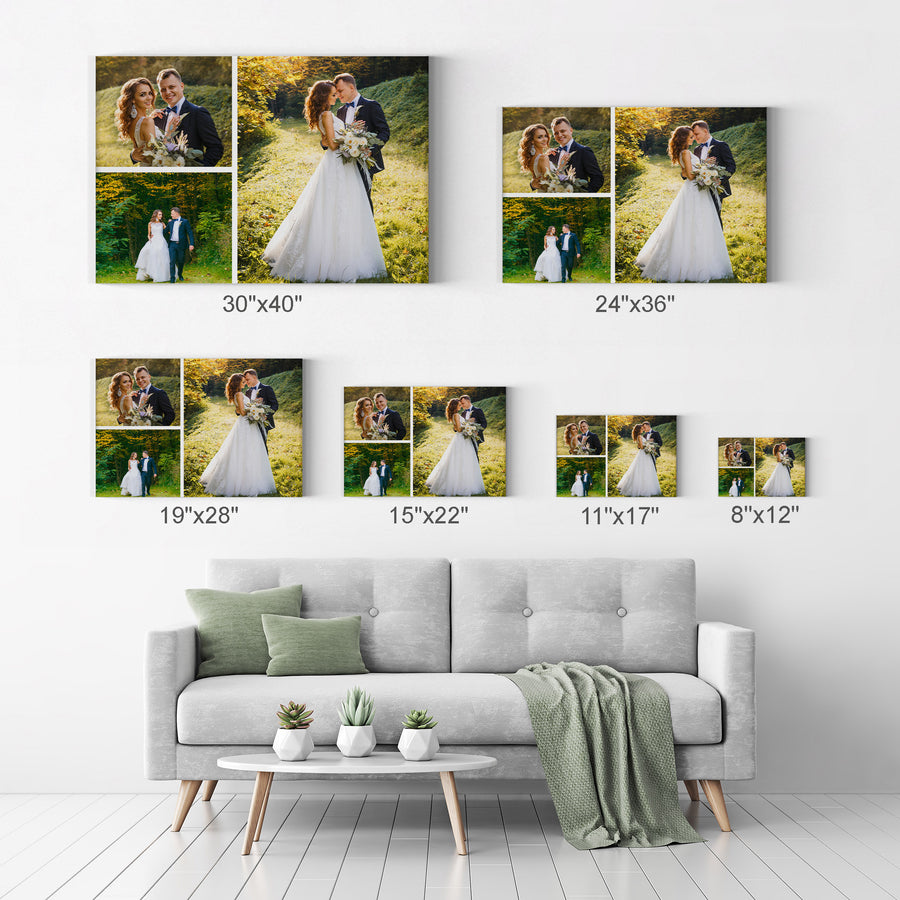 Custom Photo Collage Personalized Wall Art