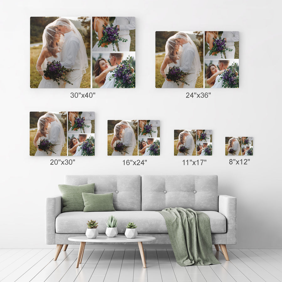 Custom Photo Collage Personalized Wall Art
