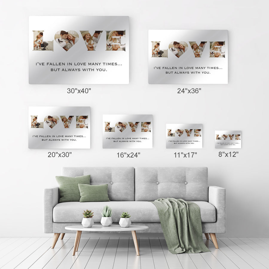 Custom Photo Collage Personalized Wall Art