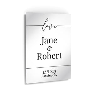 Customized Names Personalized Wall art