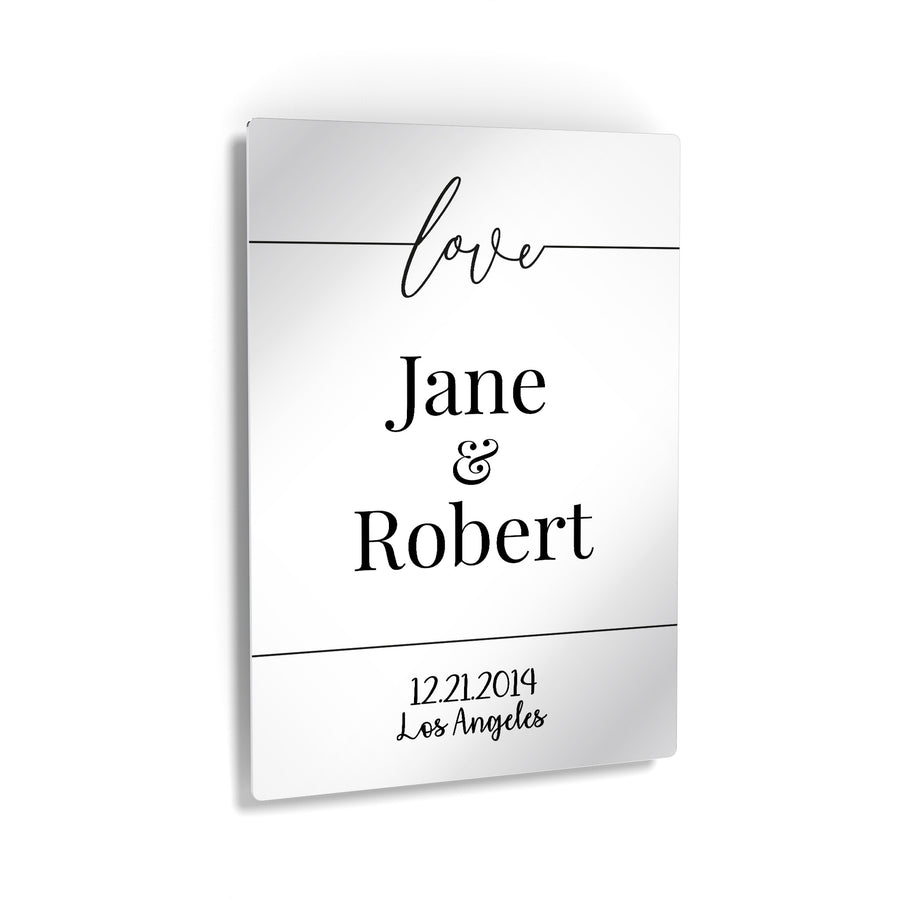 Customized Names Personalized Wall art