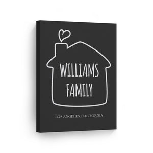 Customized Names Personalized Wall art