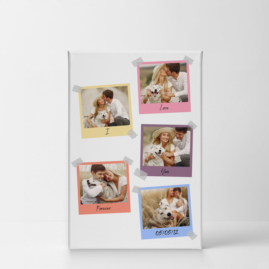 Custom Photo Collage Personalized Wall Art