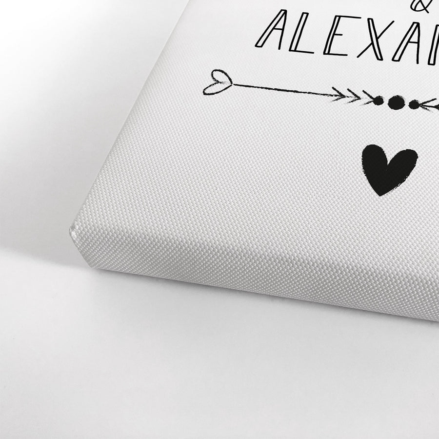 Customized Names Personalized Wall art