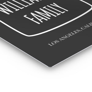 Customized Names Personalized Wall art