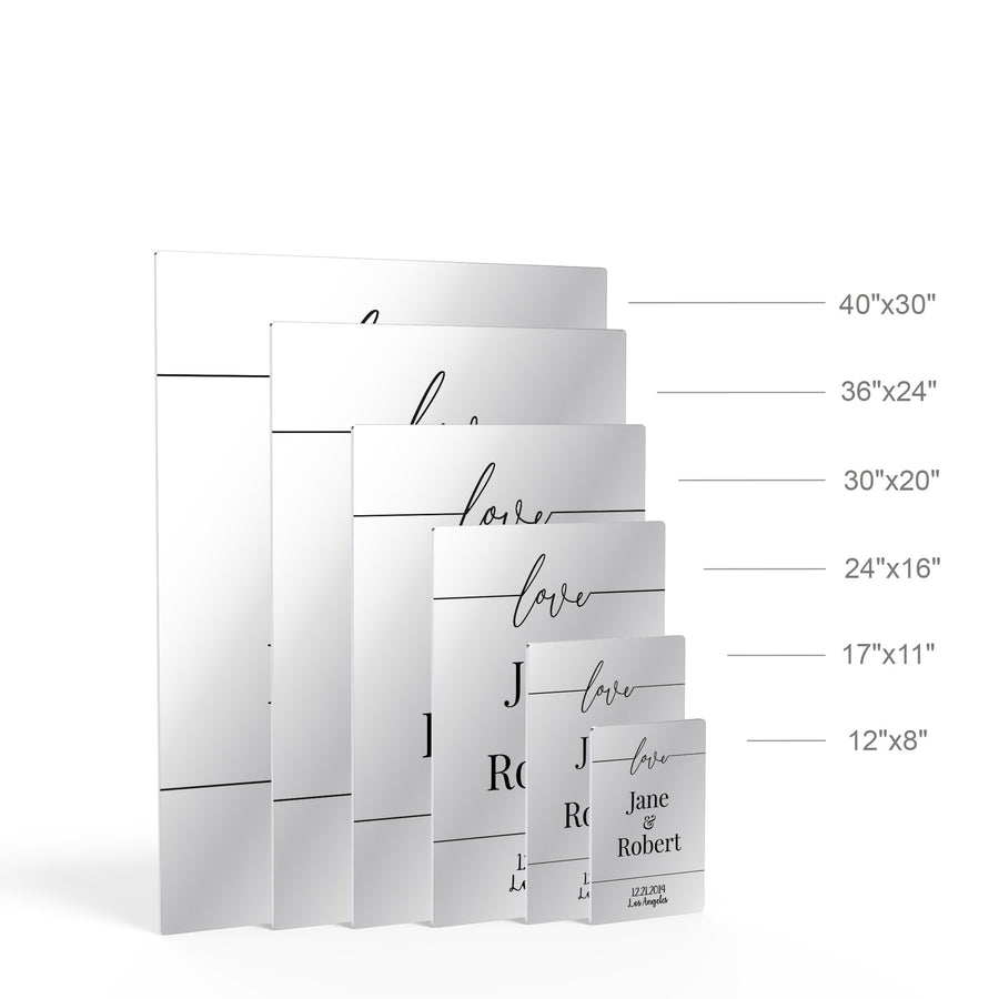 Customized Names Personalized Wall art