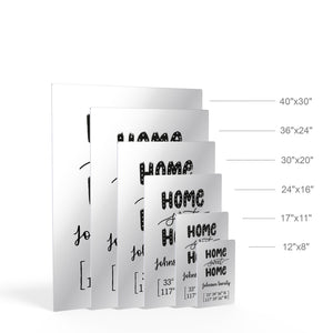 Customized Names Personalized Wall art