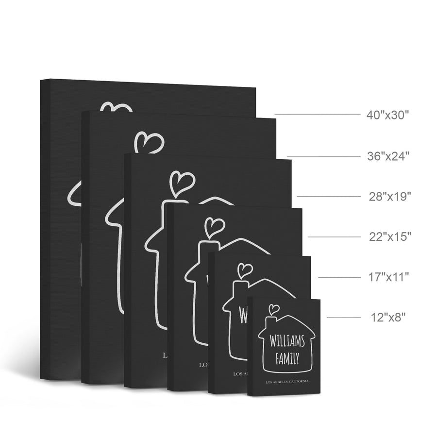 Customized Names Personalized Wall art