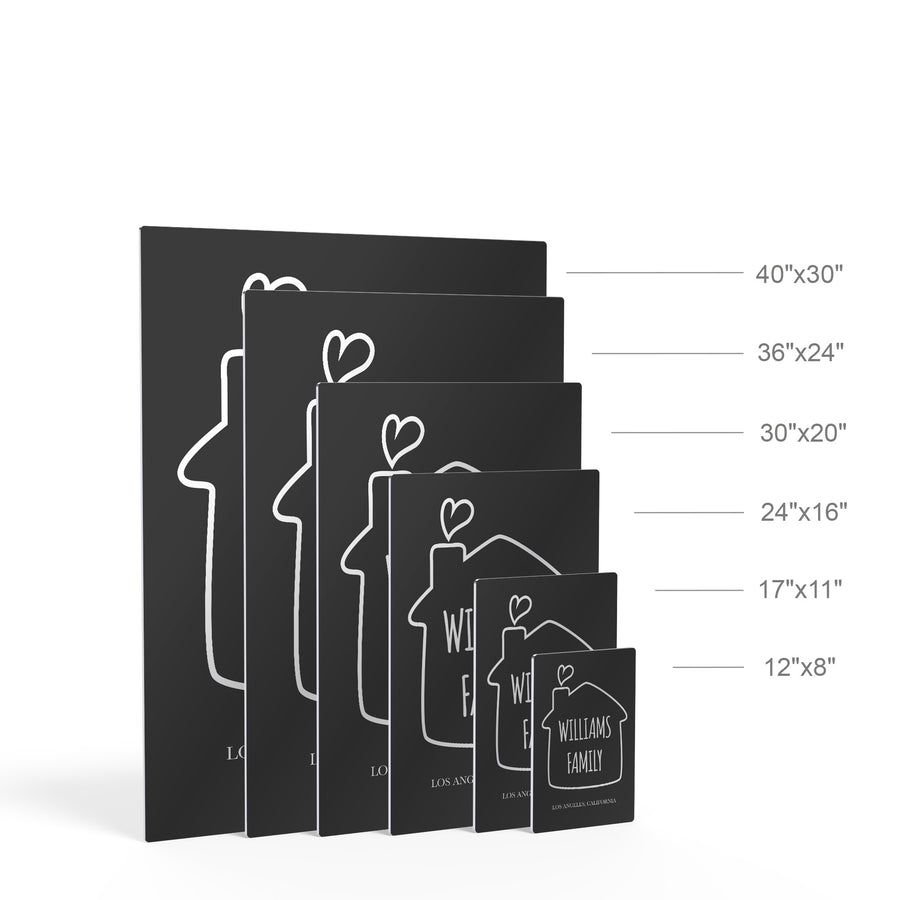 Customized Names Personalized Wall art