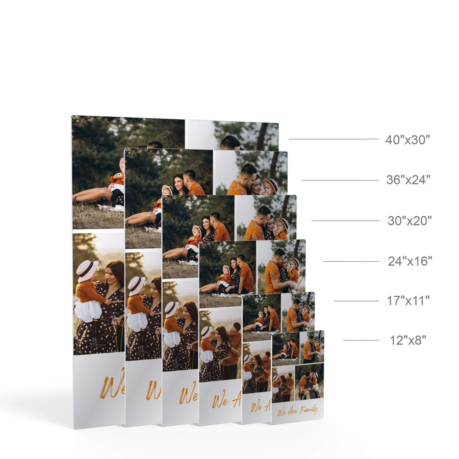 Custom Photo Collage Personalized Wall Art