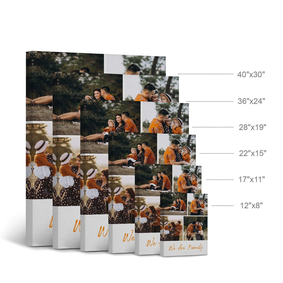 Custom Photo Collage Personalized Wall Art