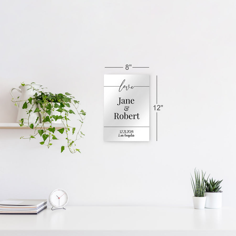 Customized Names Personalized Wall art