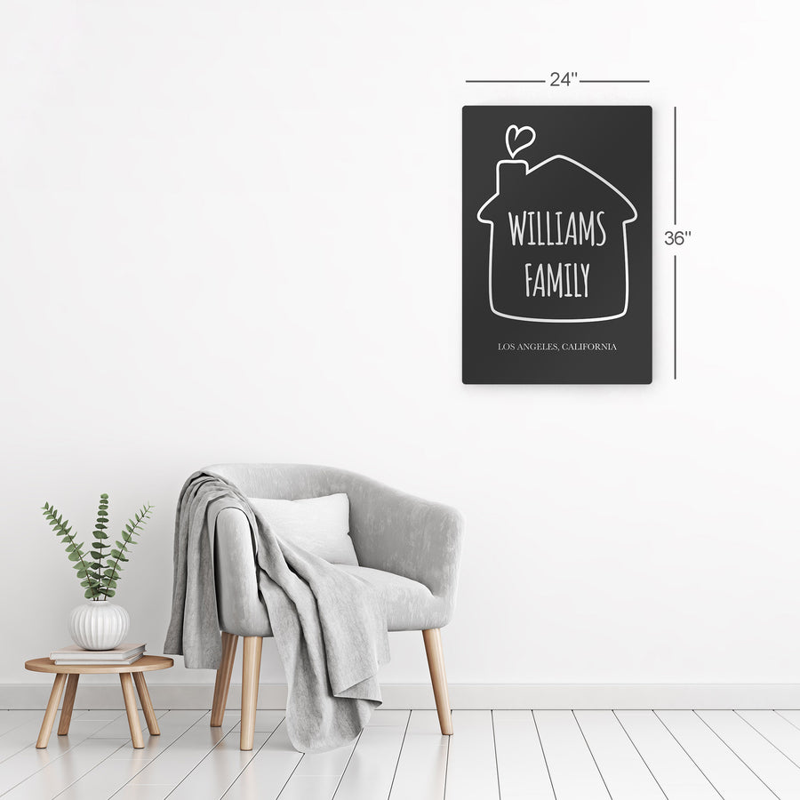 Customized Names Personalized Wall art