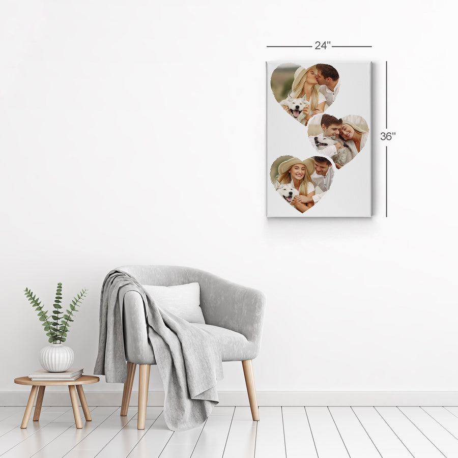 Custom Photo Collage Personalized Wall Art