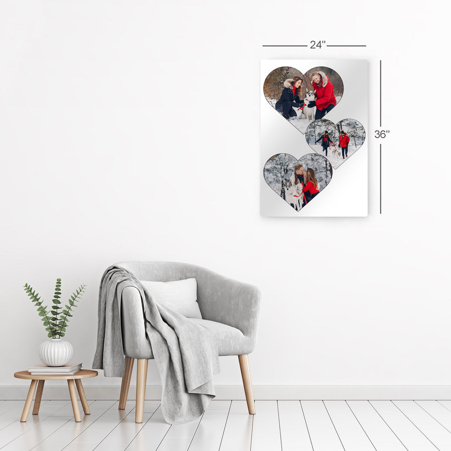 Custom Photo Collage Personalized Wall Art