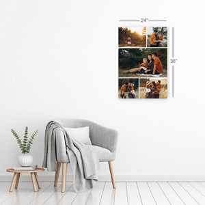 Custom Photo Collage Personalized Wall Art